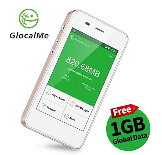 海外対応 WiFi ルーター「GlocalMe G3」購入と事前確認のススメ